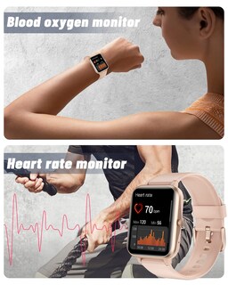 Foto 4 | Reloj Inteligente Grv para iOS y Android con Monitor de Frecuencia Cardíaca y 85 Modos Deportivos