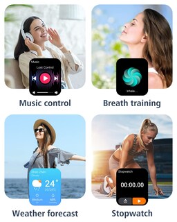 Foto 6 | Reloj Inteligente Grv para iOS y Android con Monitor de Frecuencia Cardíaca y 85 Modos Deportivos