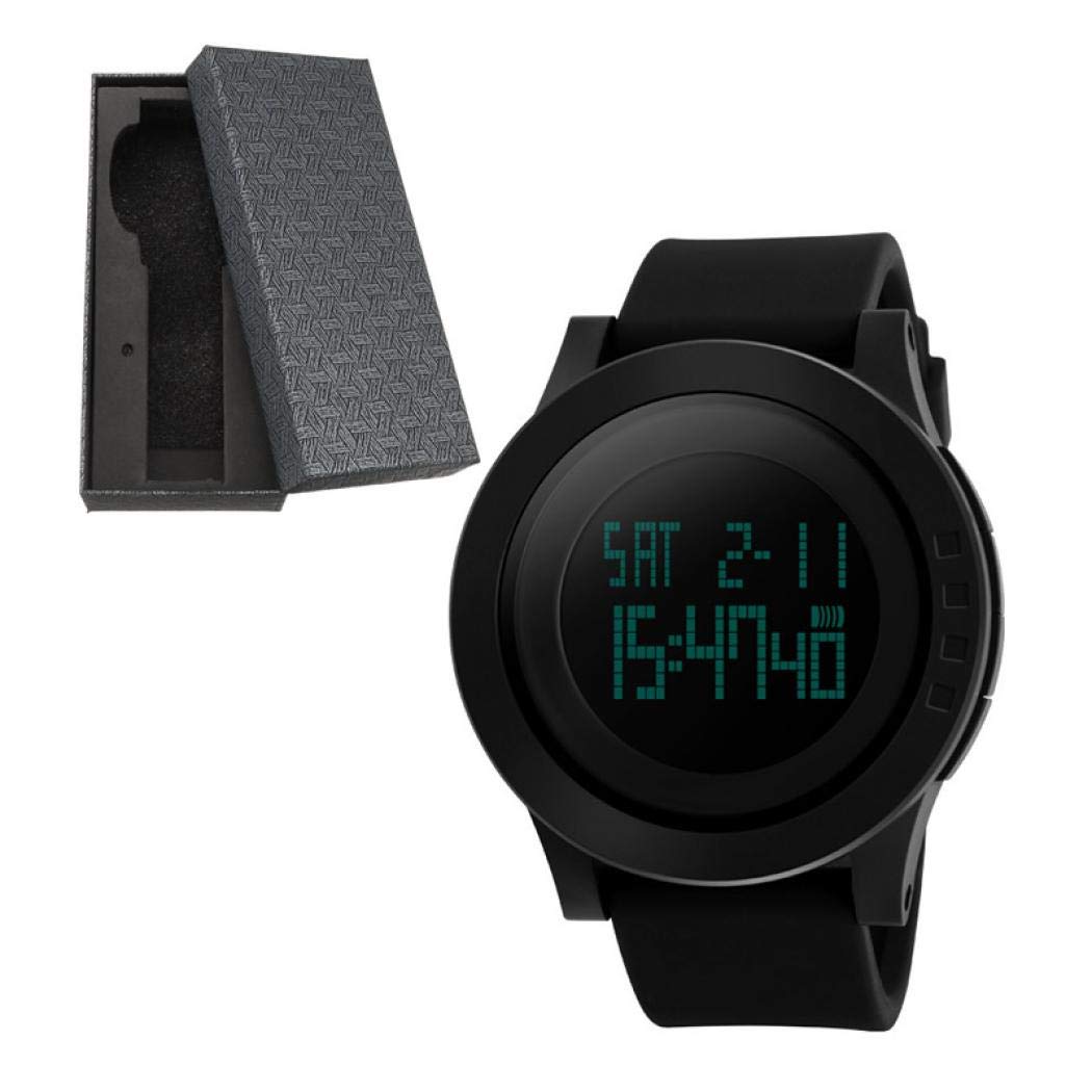 Foto 9 pulgar | Venta Internacional - Reloj De Pulsera Lyus Digital Sports Con Pantalla Led Para Hombre, Color Negro