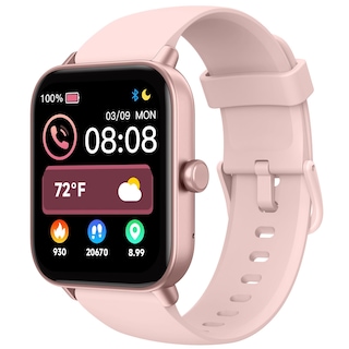 Foto 1 | Reloj Inteligente Toobur Rosa con Alexa Integrada para Mujer - Venta Internacional