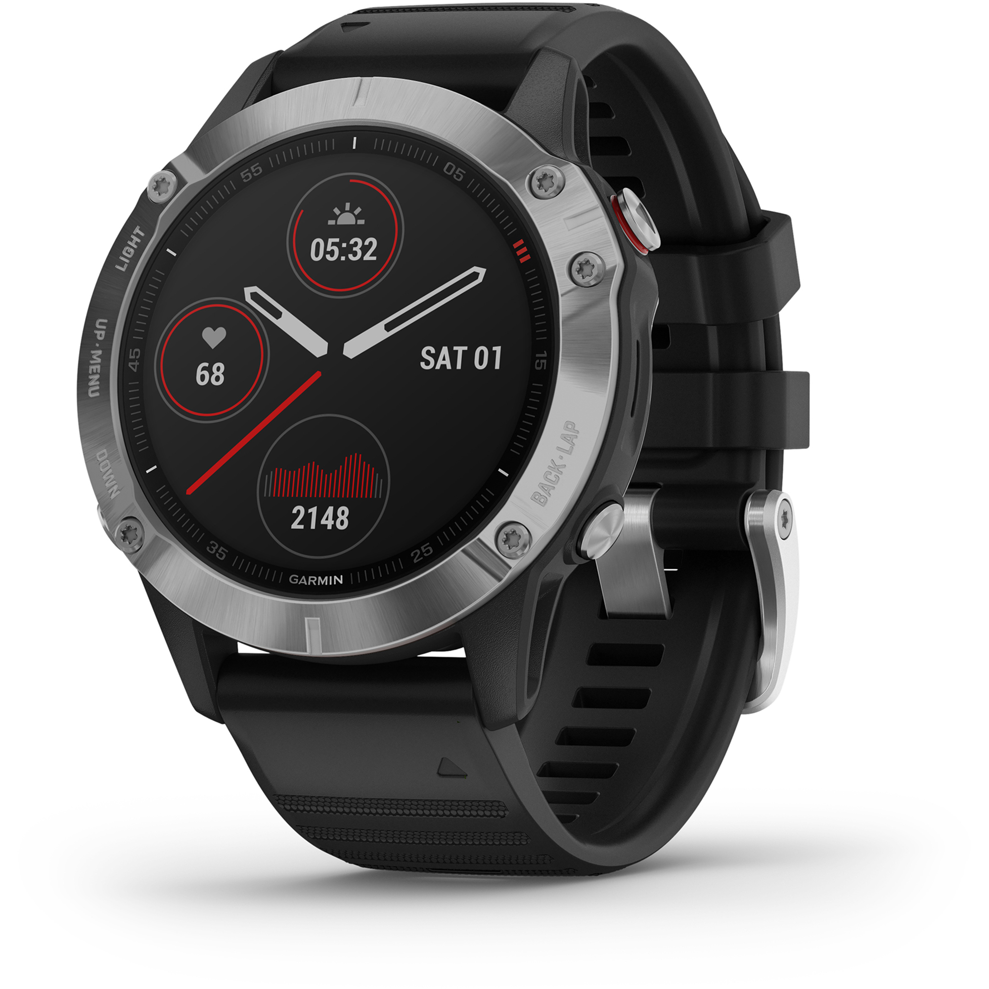 Foto 2 pulgar | Smartwatch Garmin Fenix 6 Negro