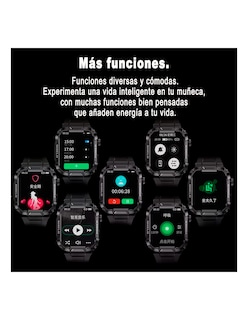 Foto 5 | Smartwatch Mk66 Petukita Box Con Ip68 Exterior Resistente