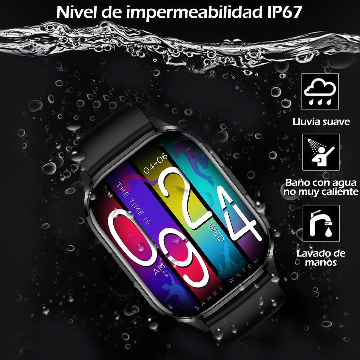 Foto 6 pulgar | Smartwatch Serie 6 Pantalla Amoled