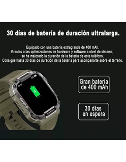 Foto 8 | Smartwatch Mk66 Petukita Box Con Ip68 Exterior Resistente