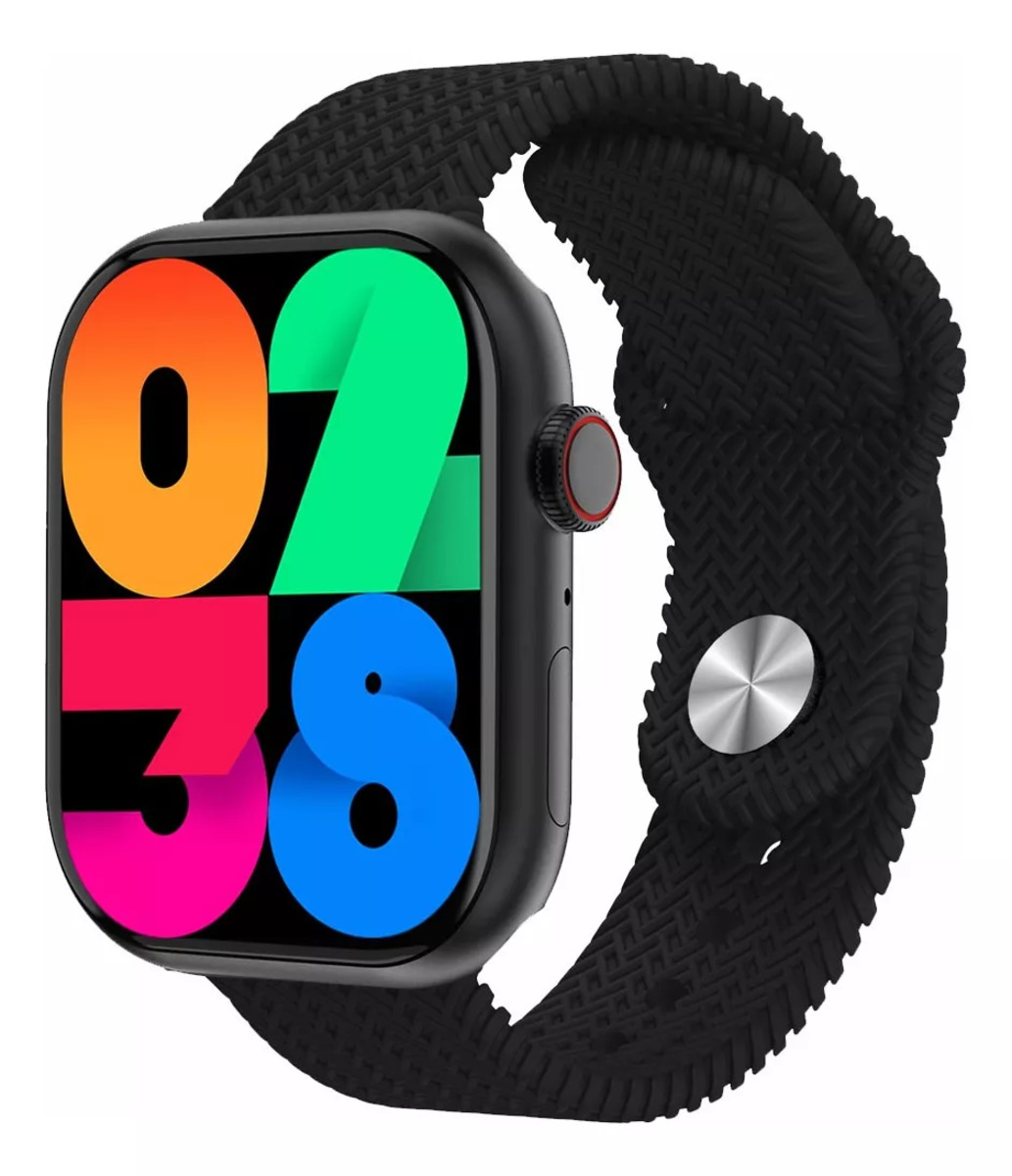 Foto 1 | Smartwatch Reloj Inteligente Va9 Pro Max Isla Dinámica Nfc Negro