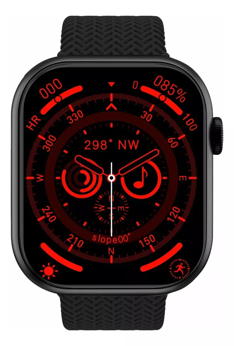 Foto 2 | Smartwatch Reloj Inteligente Va9 Pro Max Isla Dinámica Nfc Negro