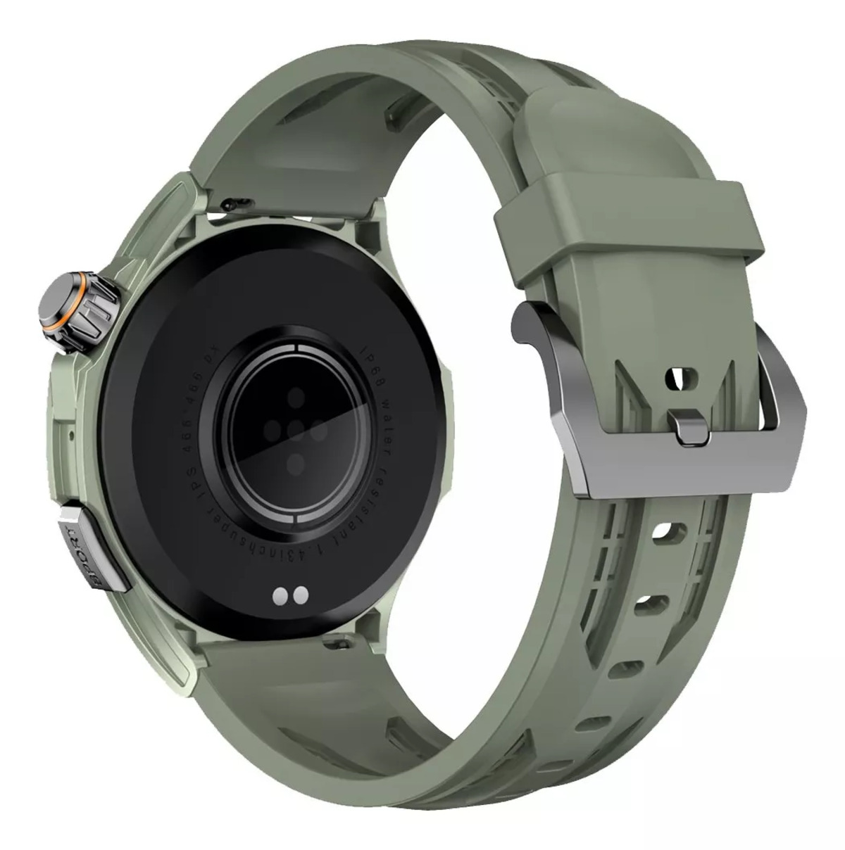 Foto 4 pulgar | Reloj Inteligente Fralugio Pantalla Táctil HD Monitoreo de Salud Water Proof Verde