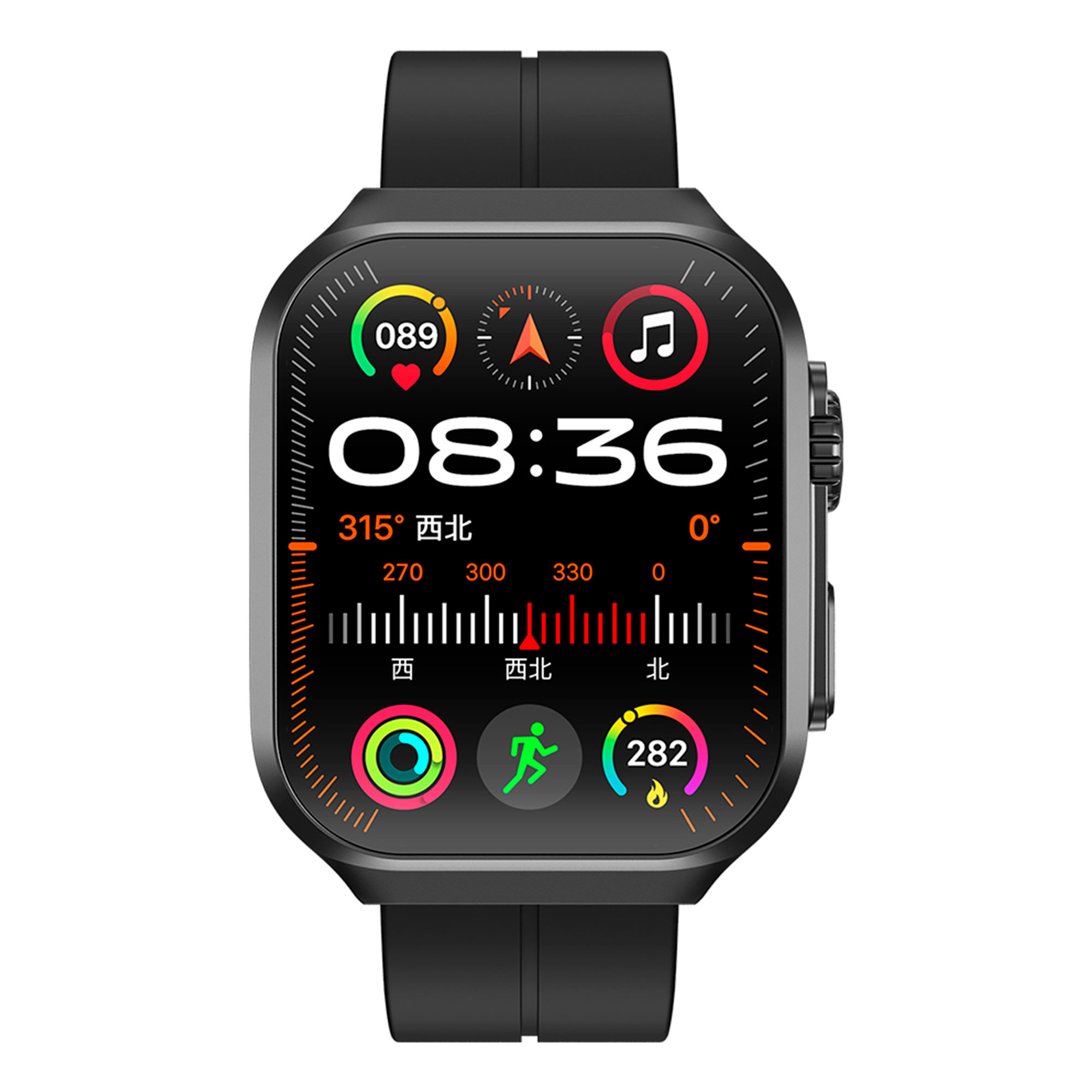 Foto 2 | Smartwatch Vak F21 Pantalla Curva Infinite 3D Negro