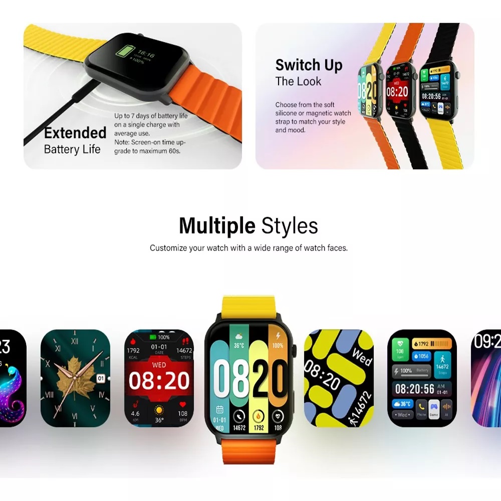 Foto 8 | Smartwatch Kieslect Ks 1.78'' 100 Modos Deportivos Negro