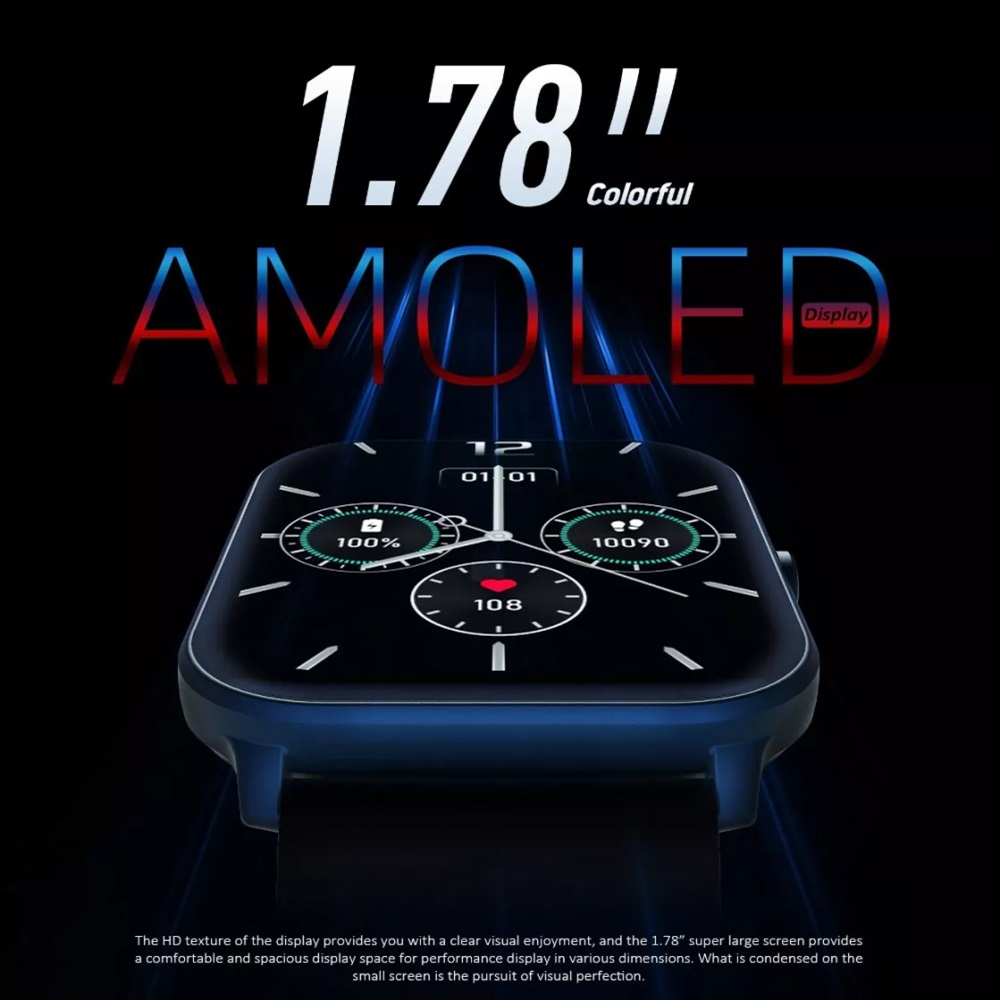 Foto 7 | Smartwatch Kieslect Ks Mini 1.78'' 60 Modos Deportivos Negro