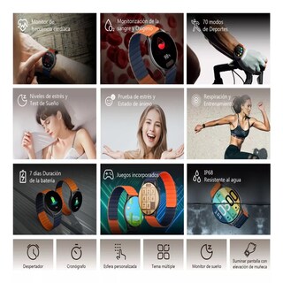 Foto 6 | Smartwatch Kieslect Kr Pro 1.43'' 70 Modos Deportivos