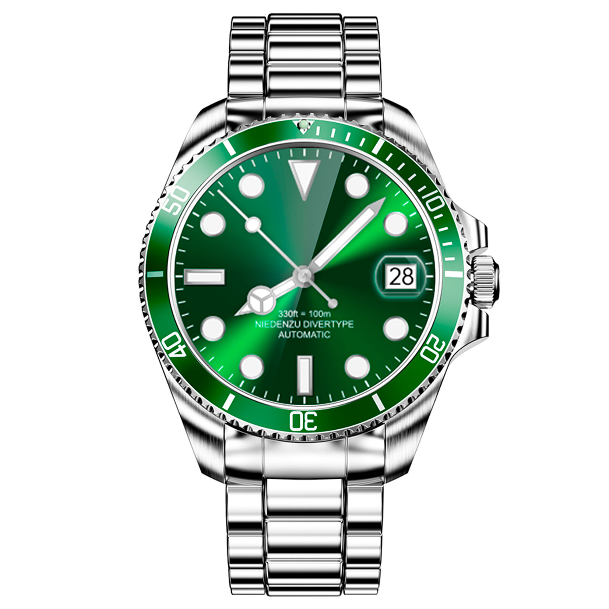 Foto 2 | Reloj Smartwatch Vak C1 Acero Submarine NFC Cristal 3D