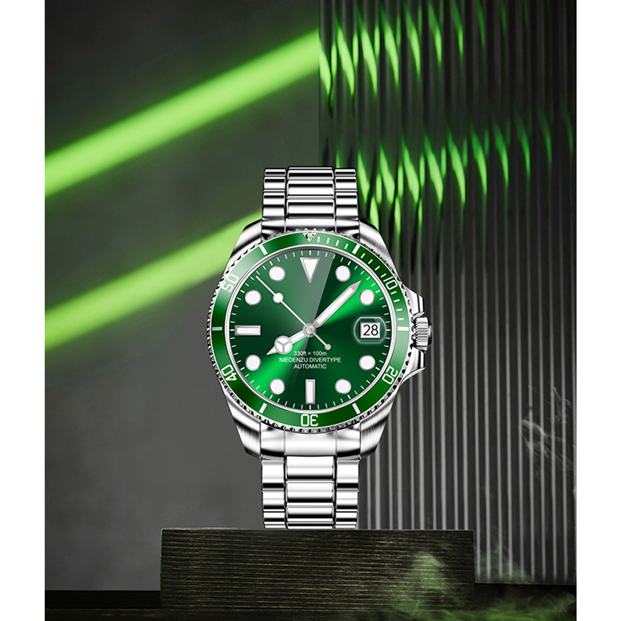 Foto 6 pulgar | Reloj Smartwatch Vak C1 Acero Submarine NFC Cristal 3D