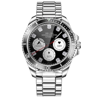 Foto 2 | Reloj Smartwatch Vak C1 Acero Submarine NFC Cristal 3D