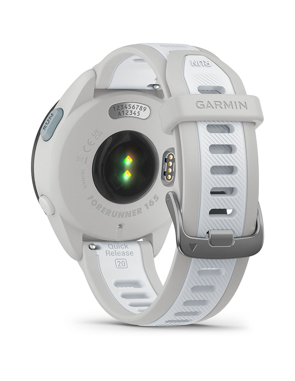 Foto 8 pulgar | Smartwatch Garmin Forerunner 165 Blanco