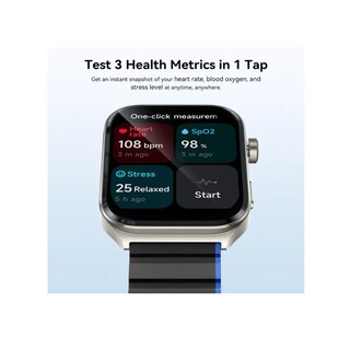Foto 5 | Smartwatch Kieslect Ks2 Azul 2.01'' 100 Modos Deportivos Alexa