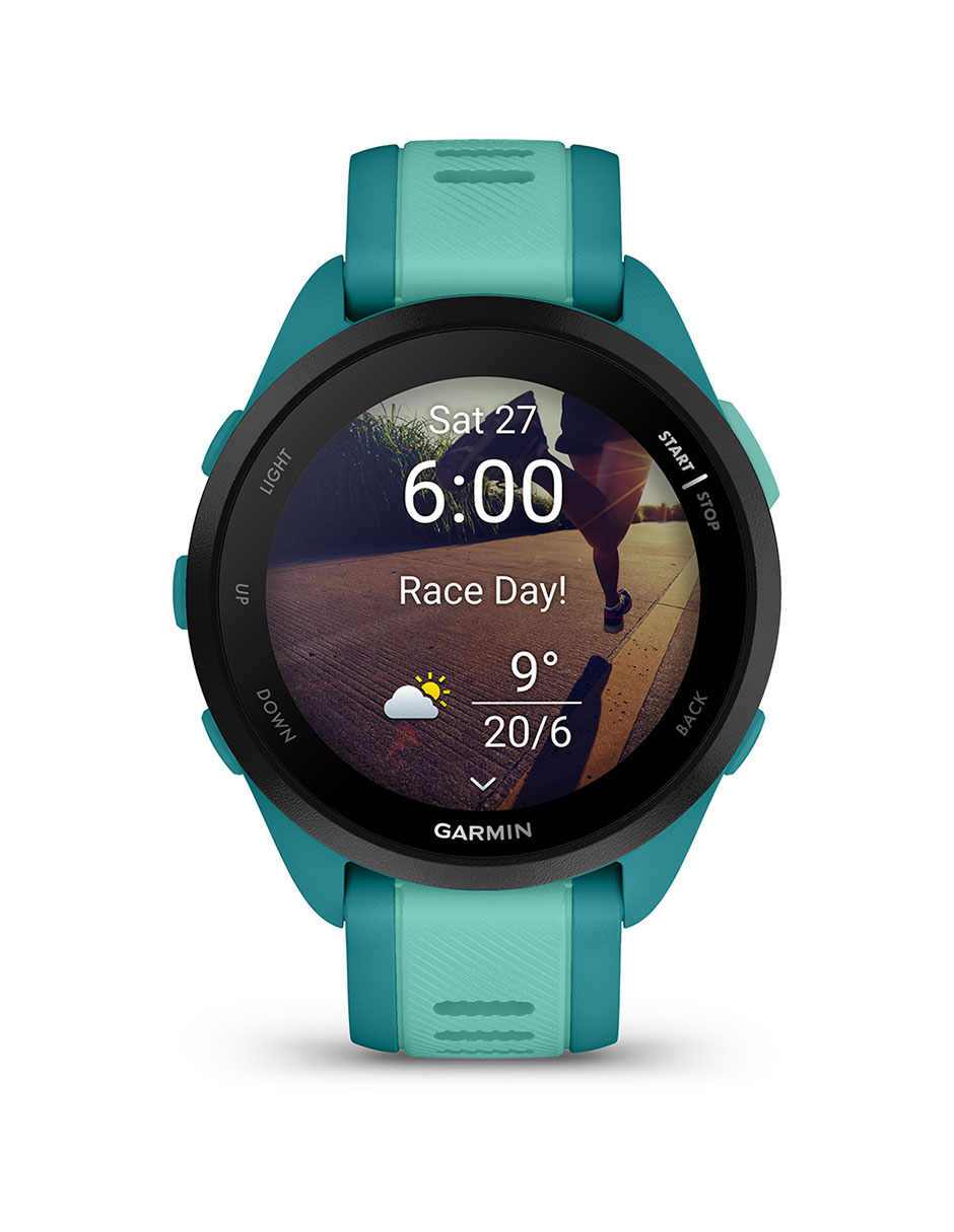 Foto 4 pulgar | Smartwatch Garmin Forerunner 165 Music Turquesa