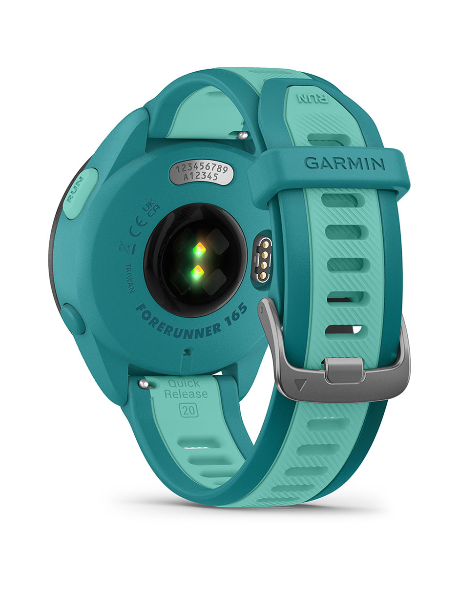 Foto 8 pulgar | Smartwatch Garmin Forerunner 165 Music Turquesa