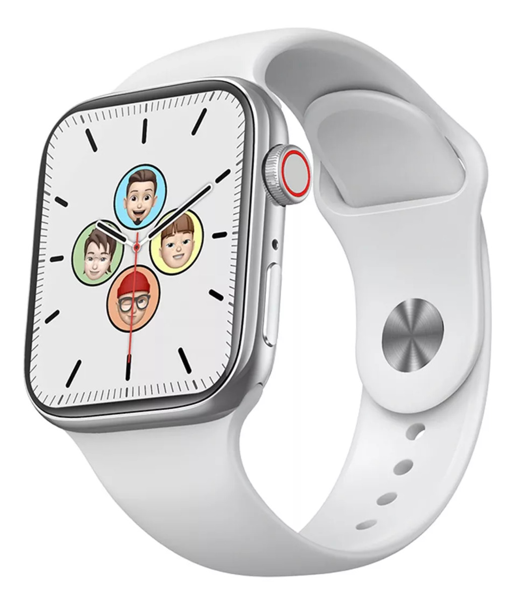 Smartwatch Reloj T900 Pro Max Gs Fralugio Hr Bp Spo2 Llamada Blanco