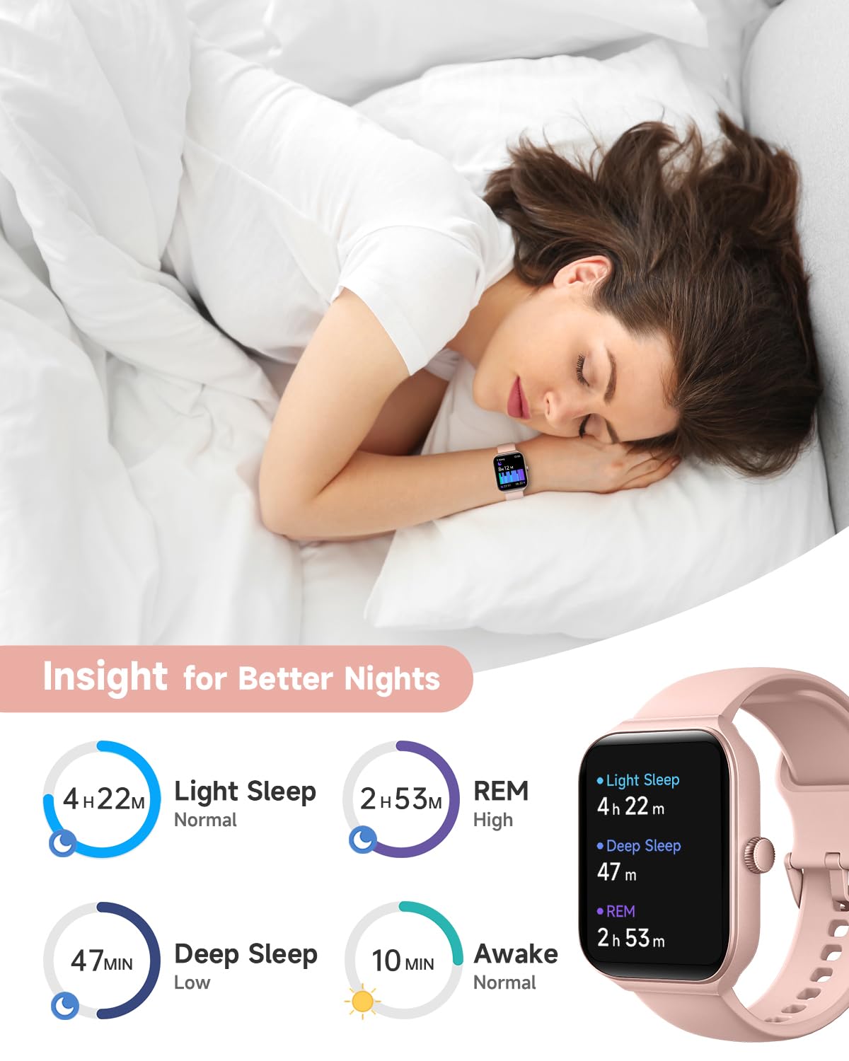 Foto 7 pulgar | Reloj Inteligente Toobur De 1,95 Pulgadas con Rastreador de Actividad Física Integrado Con Alexa Ip6 - Venta Internac