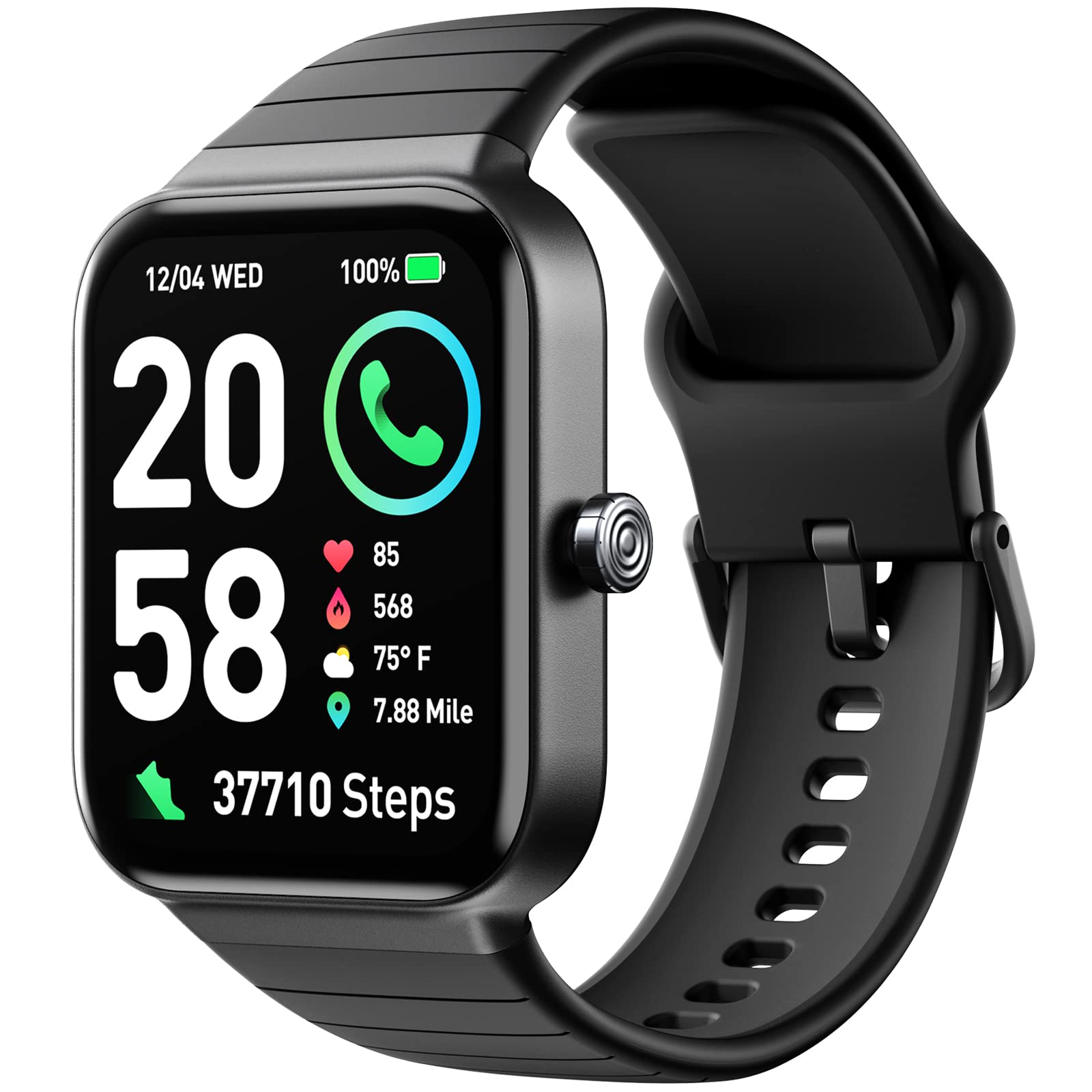 Reloj Inteligente Fitpolo con Pantalla Táctil Bluetooth Alexa IP68 de 1,8 Pulgadas - Venta Internacional