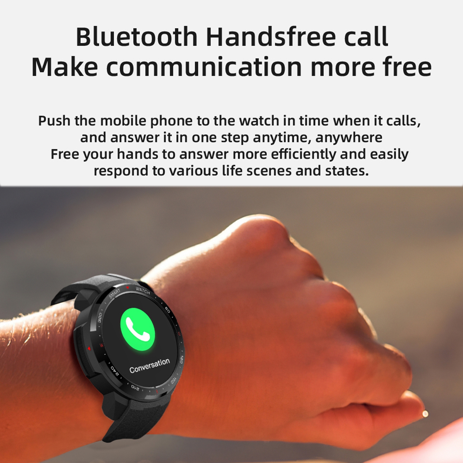 Foto 5 pulgar | Reloj Inteligente Mt12 Con Pantalla De 1,28 Pulgadas, 8 Gb De Memoria, Bluetooth C - Venta Internacional.