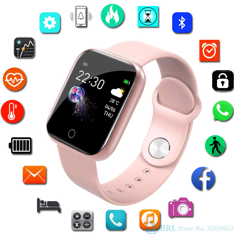Reloj Inteligente Genérico Para Android E Ios, Gris - Venta Internacional.