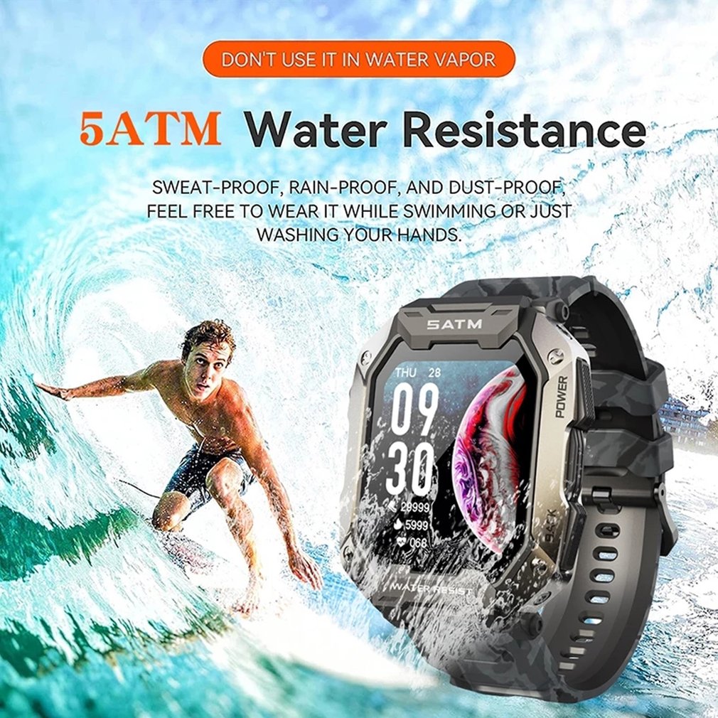Foto 4 pulgar | Smartwatch Sports Con Pantalla De 1.71 Pulgadas, 5 Atm, Resistente Al Agua Para Hombres - Venta Internacional.