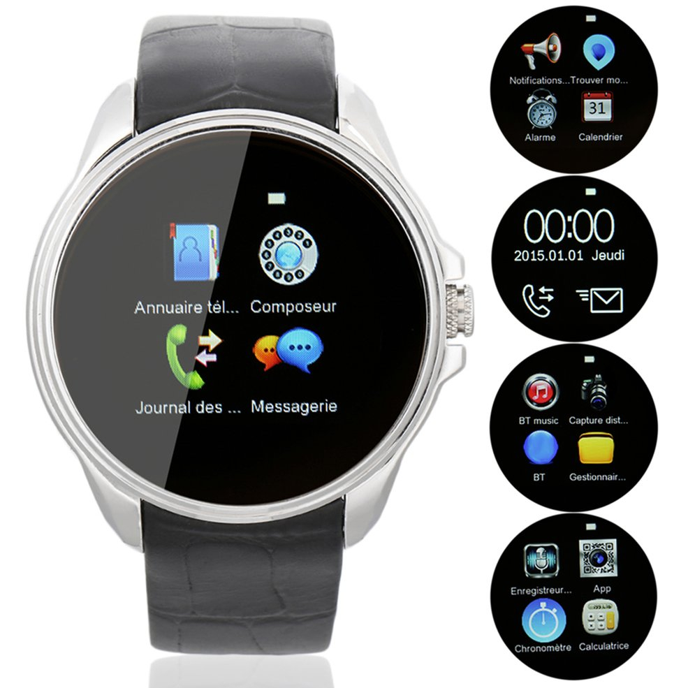 Foto 3 pulgar | Reloj Inteligente Cool Fashion Con Minicámara Para Teléfono Android 4.4 Ios 7 - Venta Internacional.