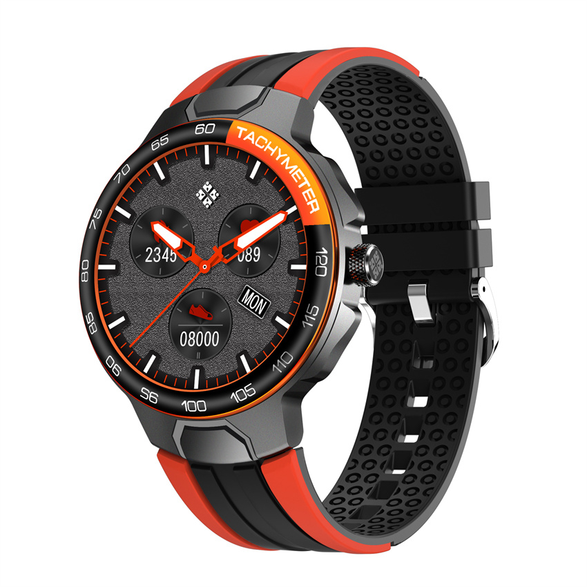 Reloj Inteligente E15 Naranja Compatible Con Android E Ios - Venta Internacional.