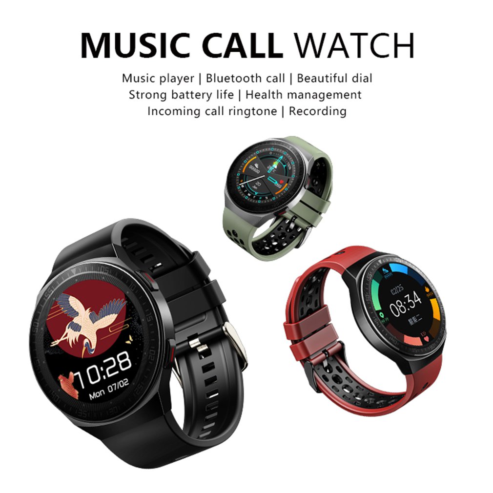Foto 2 | Reloj Inteligente Mt3 8g Con Pantalla Táctil Completa De Llamada Inalámbrica Ip67 - Venta Internacional.