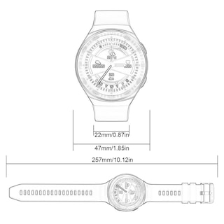 Foto 3 | Reloj Inteligente Mt3 8g Inalámbrico Para Llamadas, Totalmente Táctil, Resistente Al Agua - Venta Internacional.