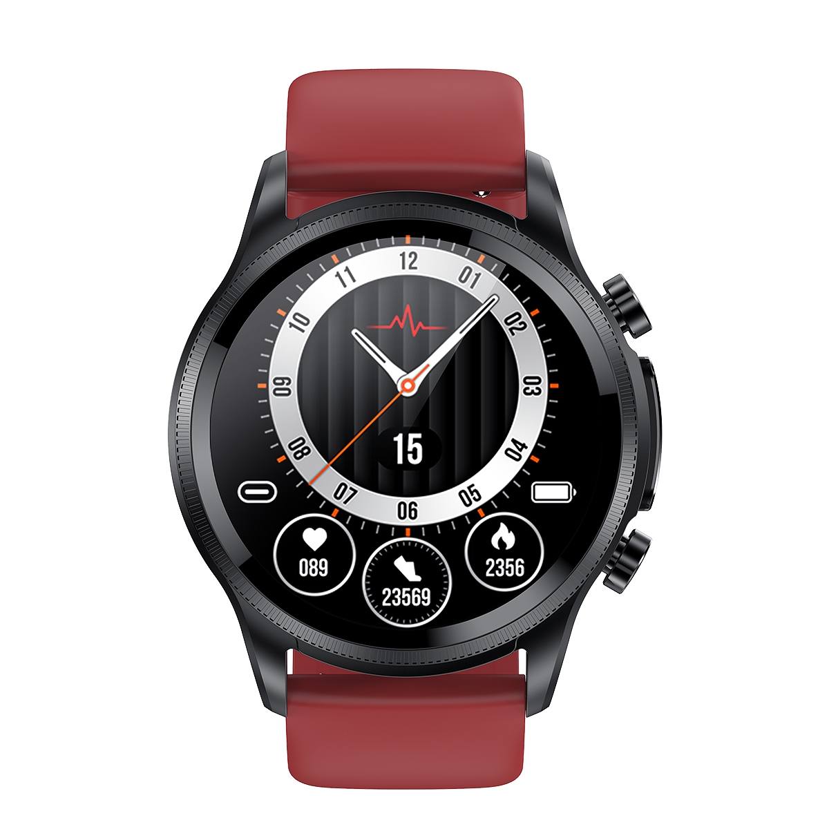 Foto 3 pulgar | Smart Watch Hd E 400 Con Correa De Tpu Y Pantalla De 1,39 Pulgadas Con Ecg, Color Rojo - Venta Internacional.