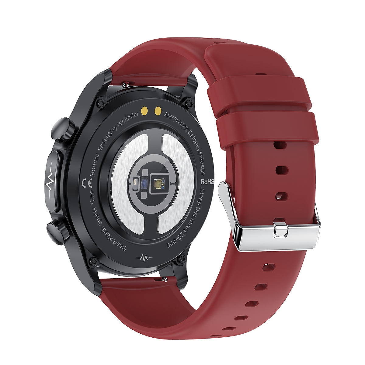 Foto 4 pulgar | Smart Watch Hd E 400 Con Correa De Tpu Y Pantalla De 1,39 Pulgadas Con Ecg, Color Rojo - Venta Internacional.