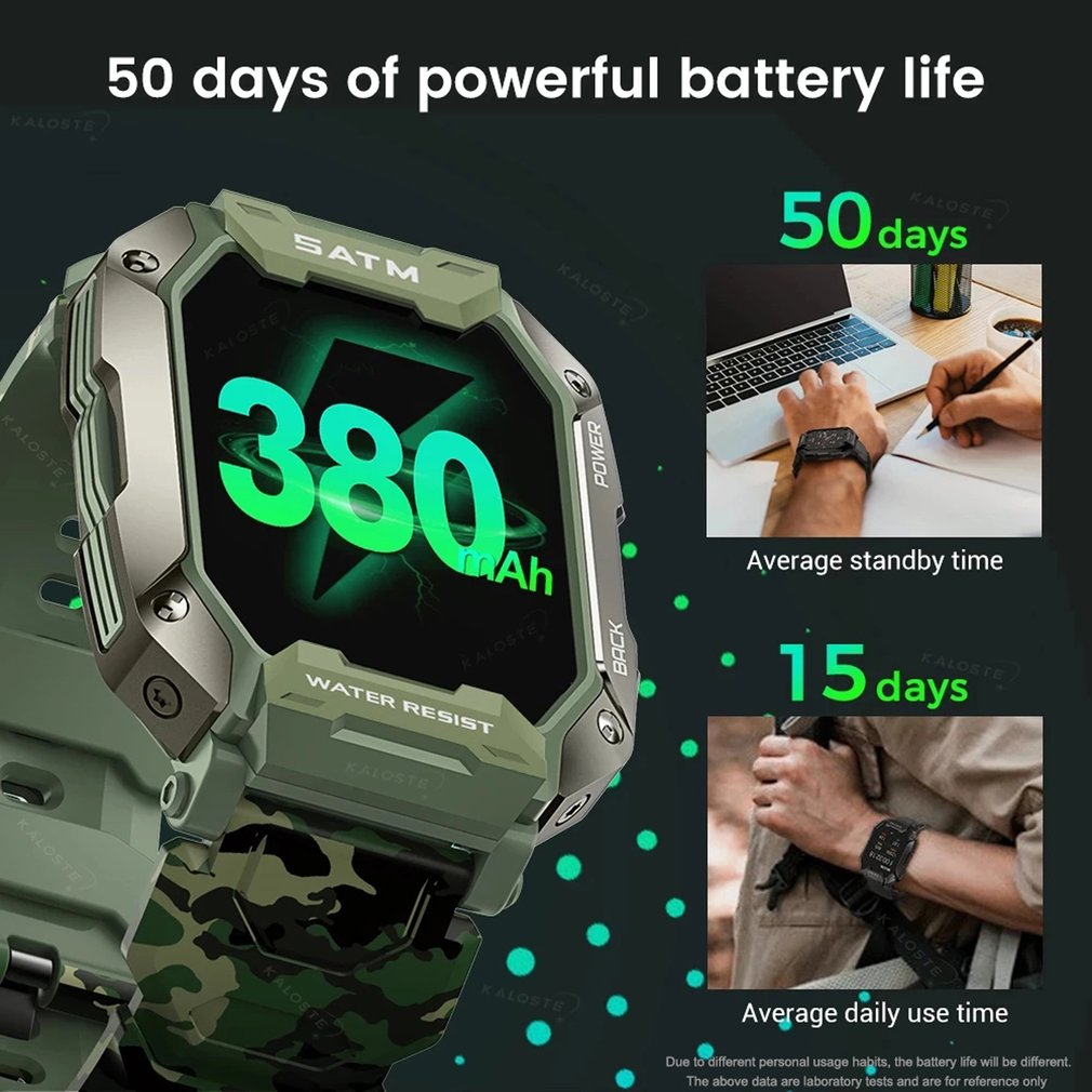 Foto 5 pulgar | Smartwatch Sports Con Pantalla De 1.71 Pulgadas, 5 Atm, Resistente Al Agua Para Hombres - Venta Internacional.