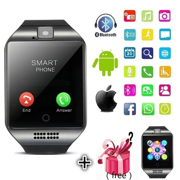 Foto 2 pulgar | Reloj Inteligente Smartwatch Bluetooth Con Cámara Sms Mp3 - Venta Internacional.