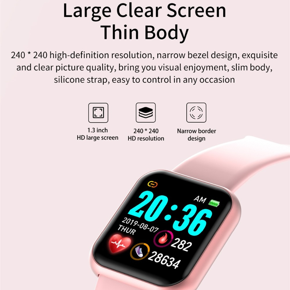 Foto 4 pulgar | Monitor De Frecuencia Cardíaca Smart Watch Para Hombres Y Mujeres - Venta Internacional.