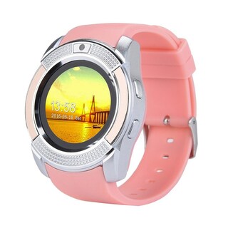 Foto 2 | Reloj Inteligente V8 Rosa De 1,55 Pulgadas Con Pantalla Lcd Tft Hd, 128 Mb De Ram, 64 Mb De Ro - Venta Internacional.