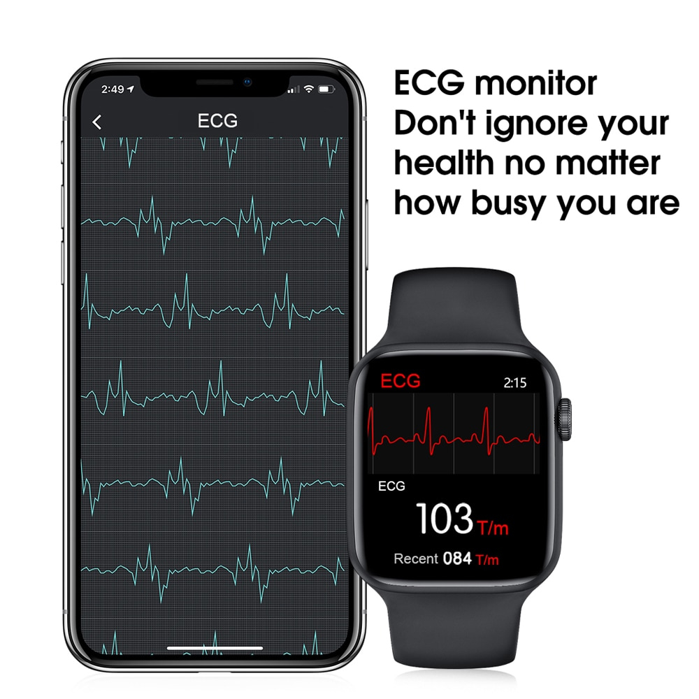 Foto 4 | Monitor De Frecuencia Cardíaca, Ecg, Temperatura, Bluetooth, Reloj Inteligente - Venta Internacional.