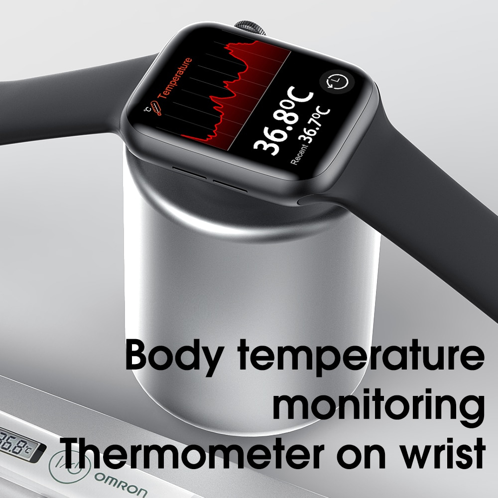 Foto 5 | Monitor De Frecuencia Cardíaca, Ecg, Temperatura, Bluetooth, Reloj Inteligente - Venta Internacional.