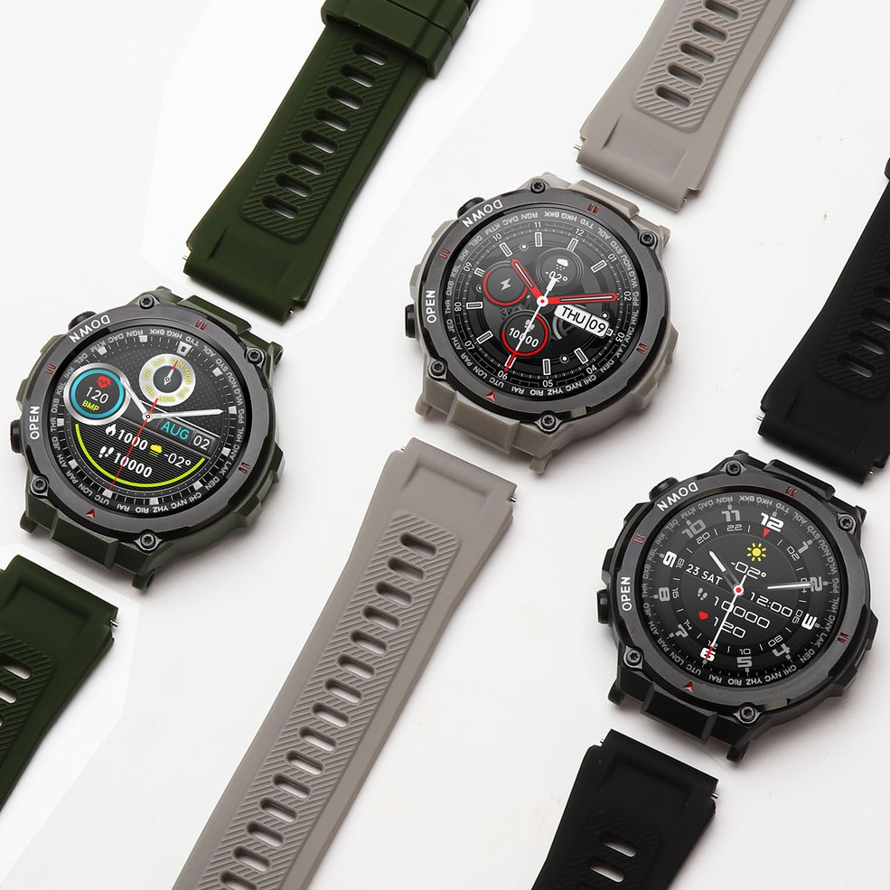 Foto 5 pulgar | Reloj Inteligente K22 Sports Inalámbrico Con Control De Música Para Hombre - Venta Internacional.