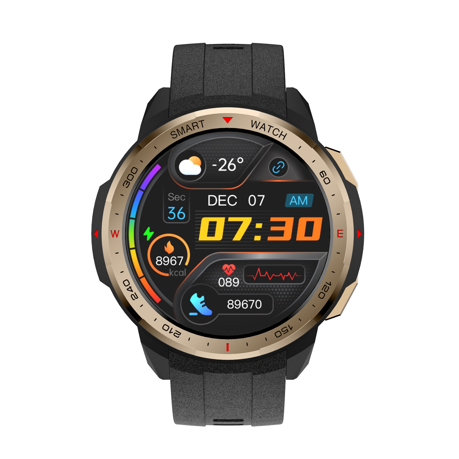 Foto 2 | Reloj Inteligente Mt12 Con Pantalla De 1,28 Pulgadas, 8 Gb De Memoria, Bluetooth C - Venta Internacional.