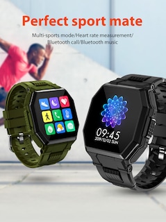 Foto 1 | Pulsera Bluetooth Smartwatch Sw-s9mb Para Llamadas Y Ejercicios Ip67 - Venta Internacional.