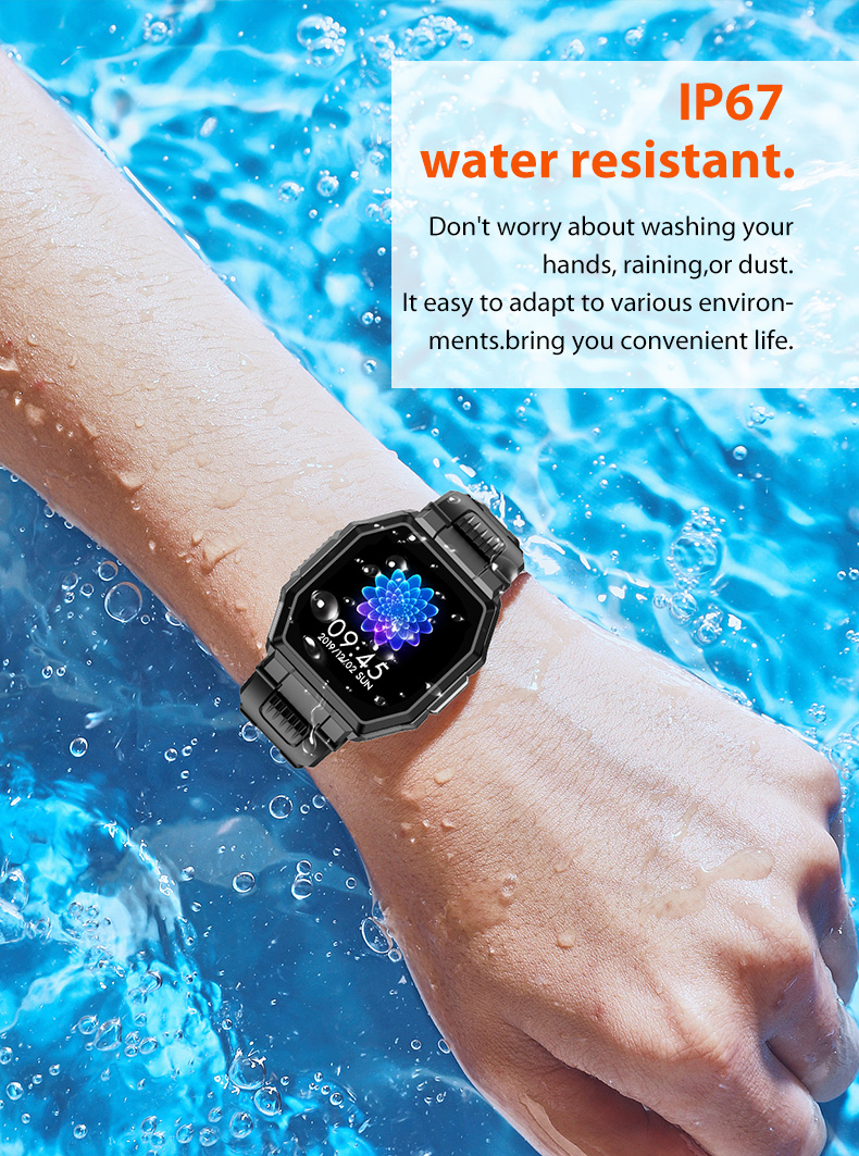 Foto 2 | Pulsera Bluetooth Smartwatch Sw-s9mb Para Llamadas Y Ejercicios Ip67 - Venta Internacional.