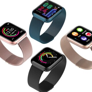 Foto 3 | Reloj Inteligente Con Rastreador De Actividad Física, Azul - Venta Internacional.
