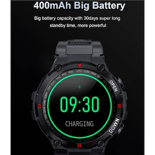 Foto 2 | Smartwatch K22 Army Green Con Pantalla Ips De 1,28 Pulgadas Y 400 Mah - Venta Internacional.