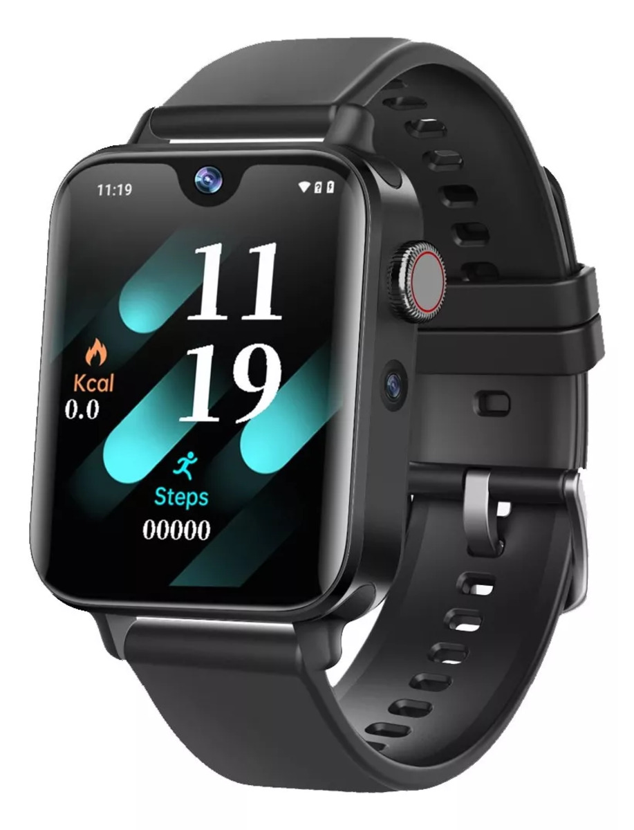 Foto 2 pulgar | Reloj Smartwatch I1 Pro Fralugio Android 8.1 Wifi 4g Gps Mp3 Negro