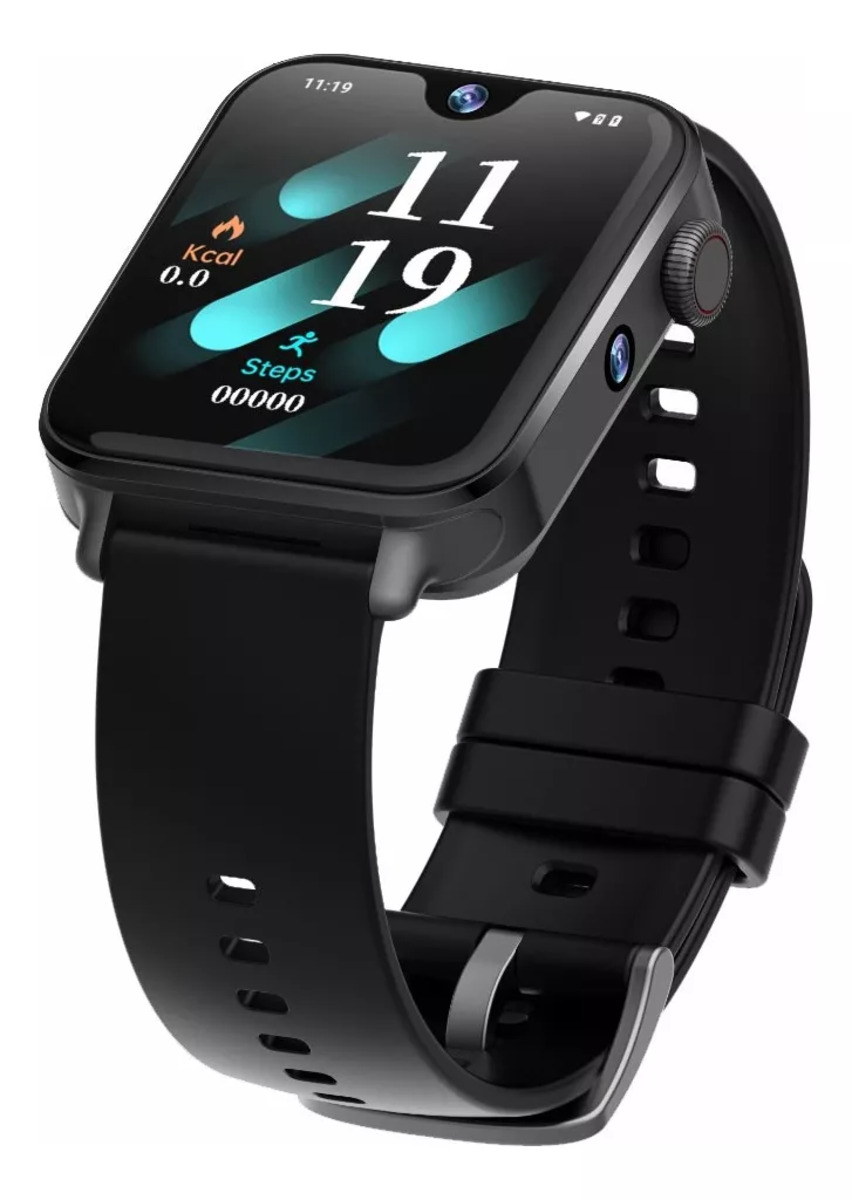 Foto 3 | Reloj Smartwatch I1 Pro Fralugio Android 8.1 Wifi 4g Gps Mp3 Negro