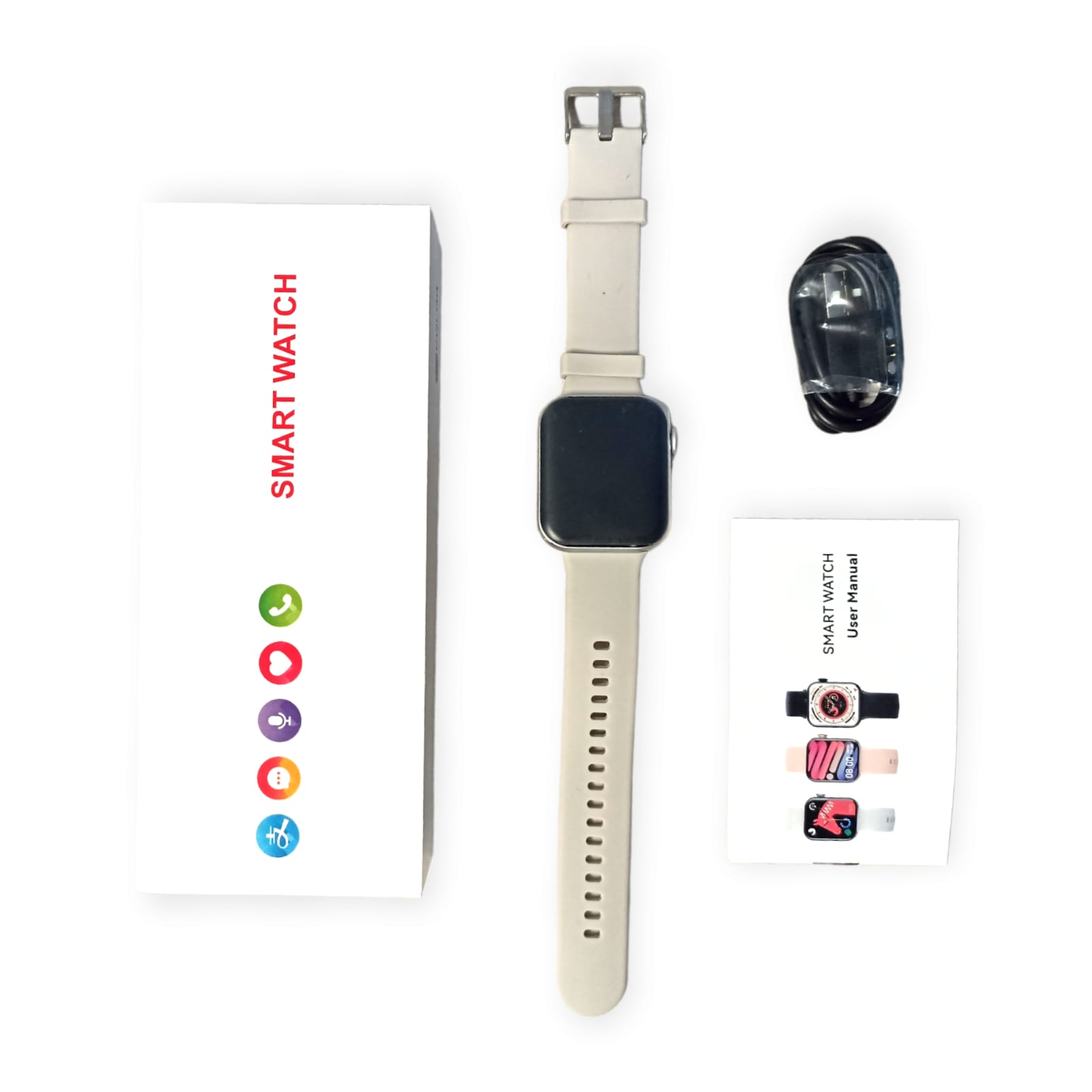 Foto 6 pulgar | Reloj Inteligente Smart Watch Medida 3.5 X 4.2cm para Mujer/hombre