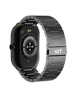 Foto 4 | Smartwatch STF Kronos Iron Negro con Pantalla Amoled 2.1'' y Correa Metálica